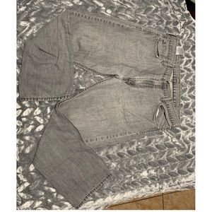 513 grey Levi jeans 38x30